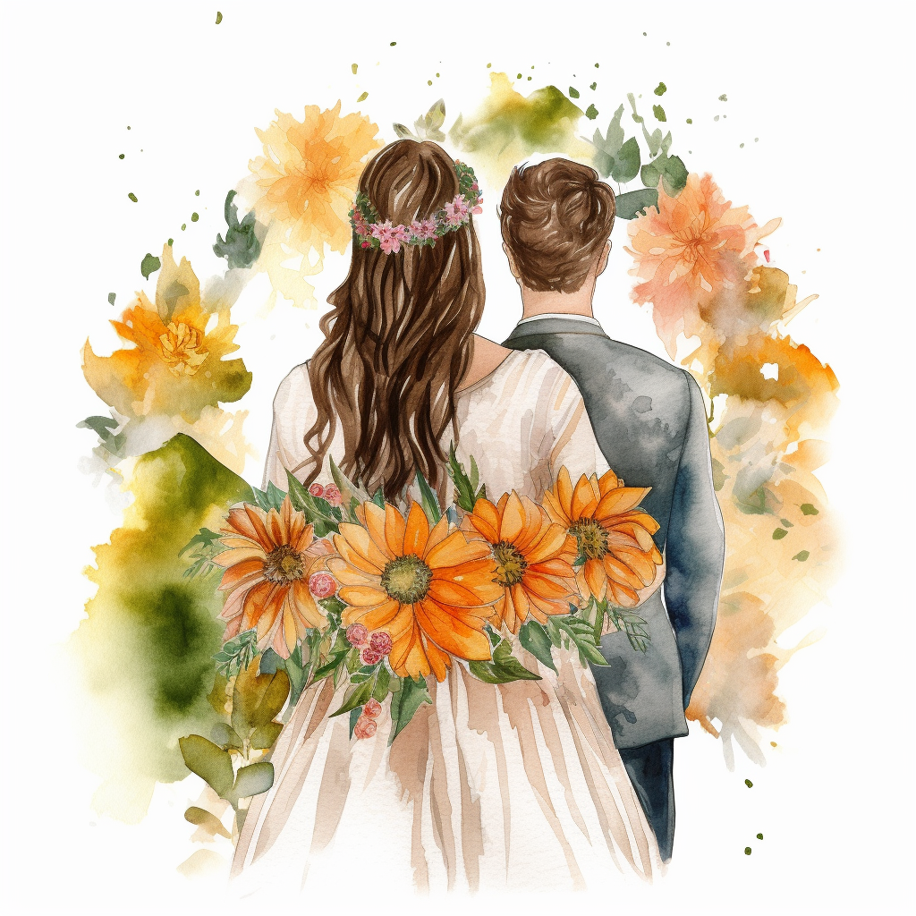cute bridal cliparts