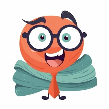 happy cute Textile Consultant face, cartoon, clipart, mascot, isolated on white background