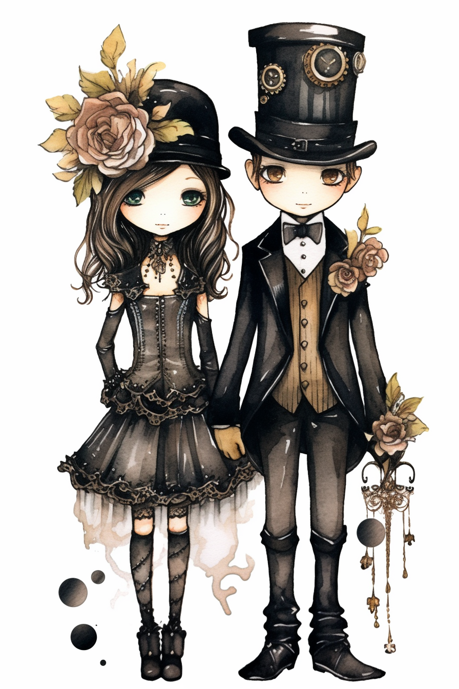 girl wedding cliparts