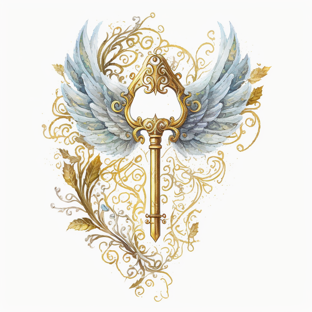 golden key cliparts
