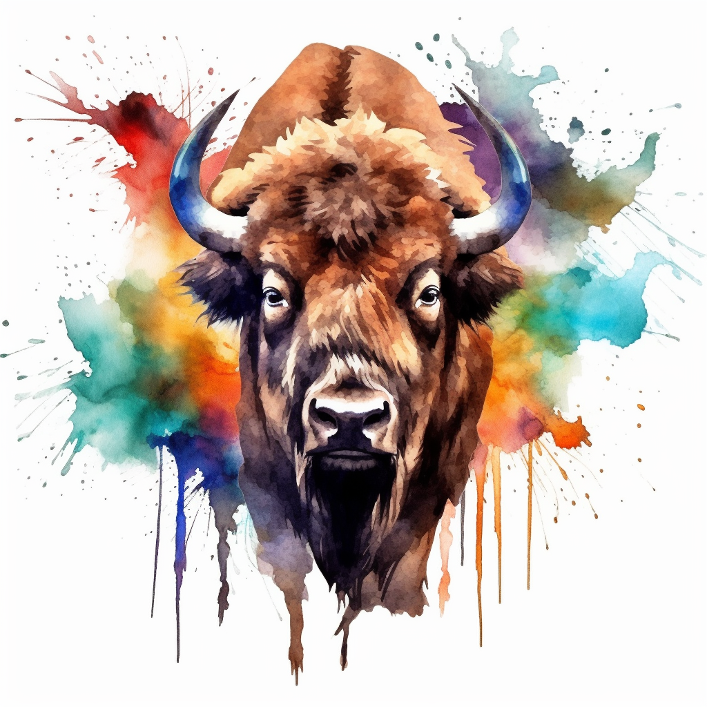 bison cliparts