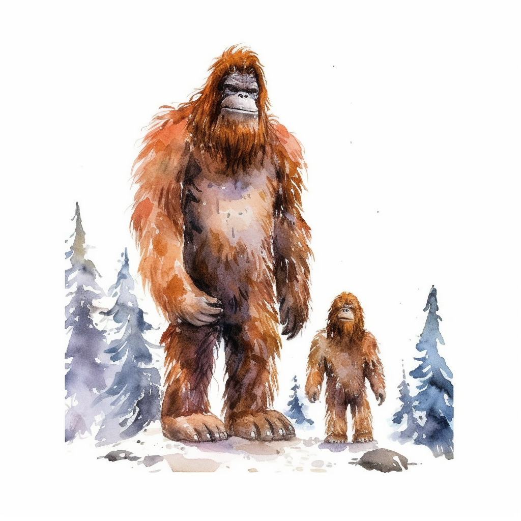 bigfoot cliparts