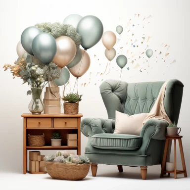 realistic watercolour effect , nursery theme, clipart, soft and muted pastel nuances, white background