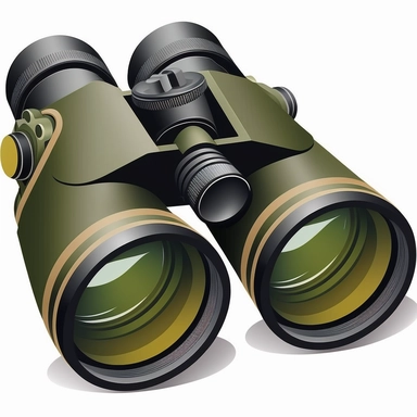 binoculars clipart
