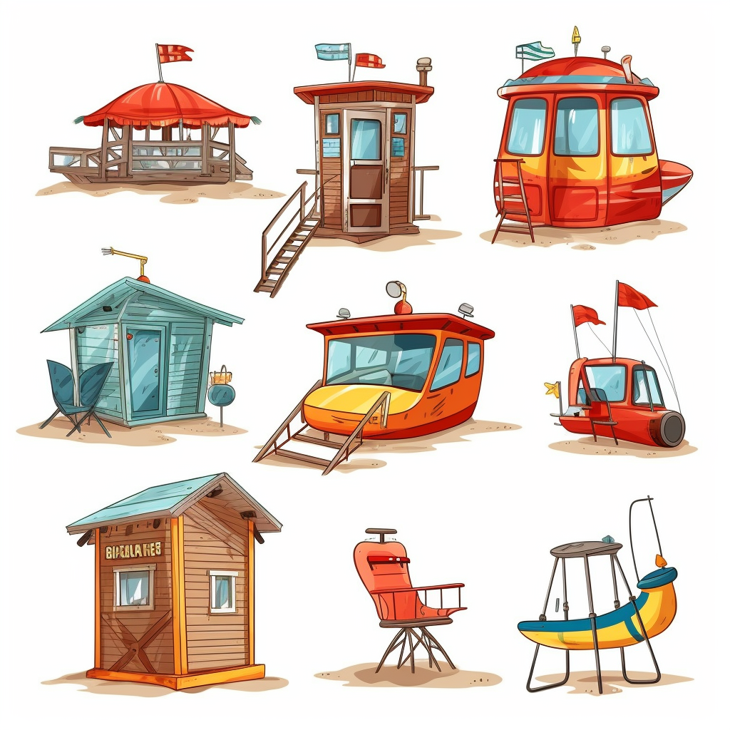 lifeguard clipart