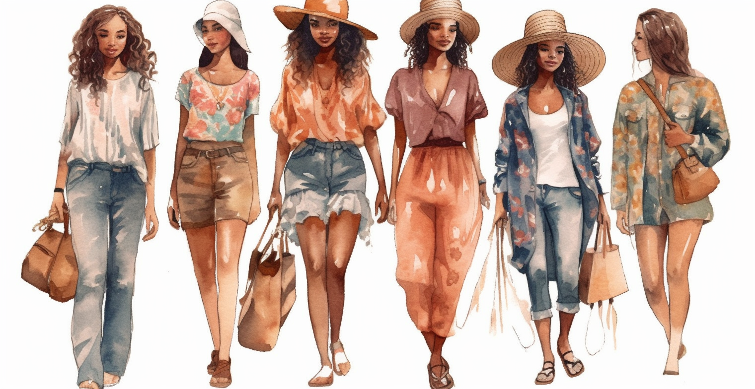 girls friendship cliparts