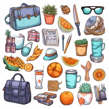 example of eye-catching clipart bundle product listing thumbnail with lots of clipart graphics