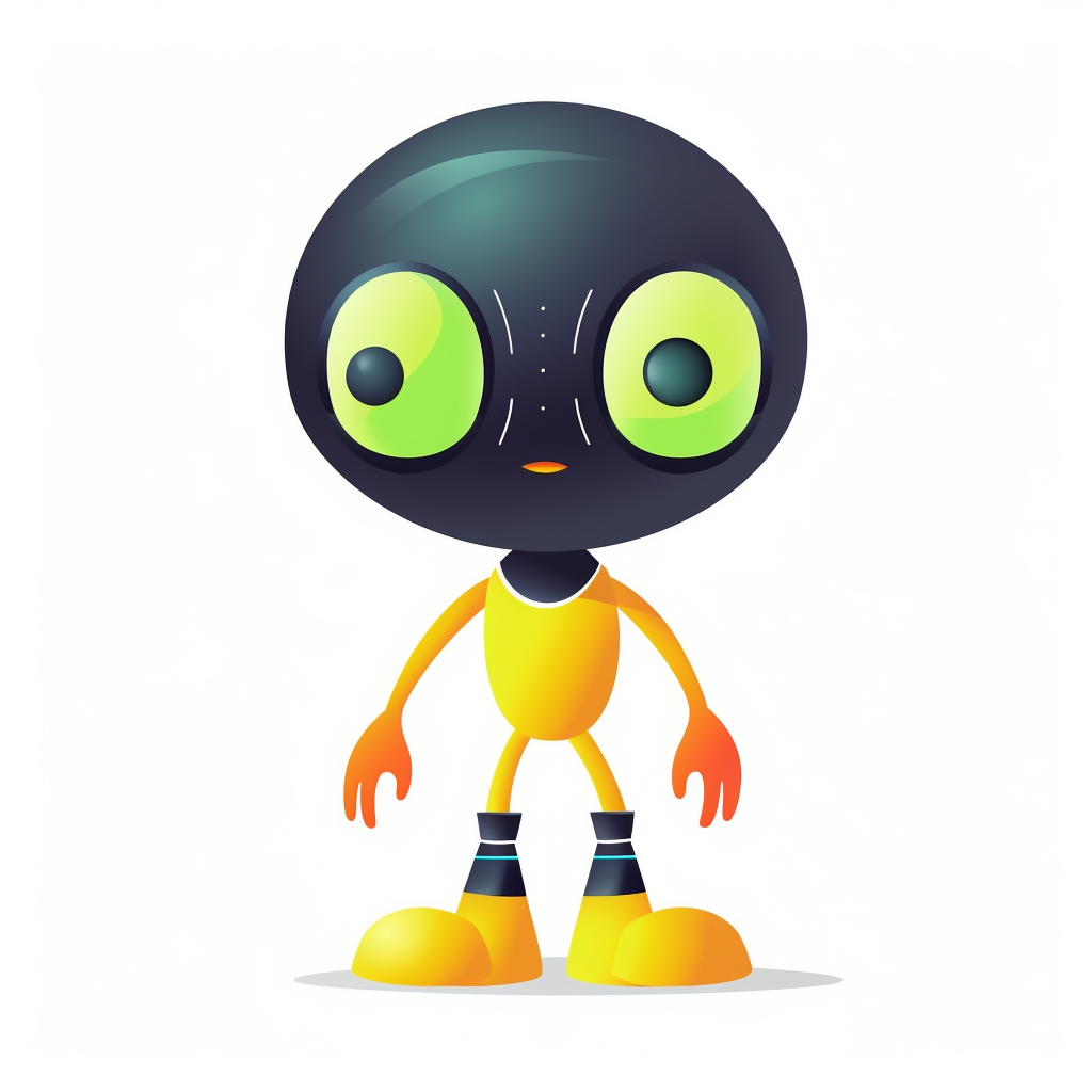 cartoon alien clipart