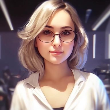 beautiful anime girl with short white hair, wearing lab coat and glasses, holding a clipboard, standing inside a research facility, character portrait, 1 9 6 0 s, long hair, intricate, elegant, highly detailed, digital painting, artstation, concept art, smooth, sharp focus, illustration, art by wlop, charlie bowater and alexandra fomina