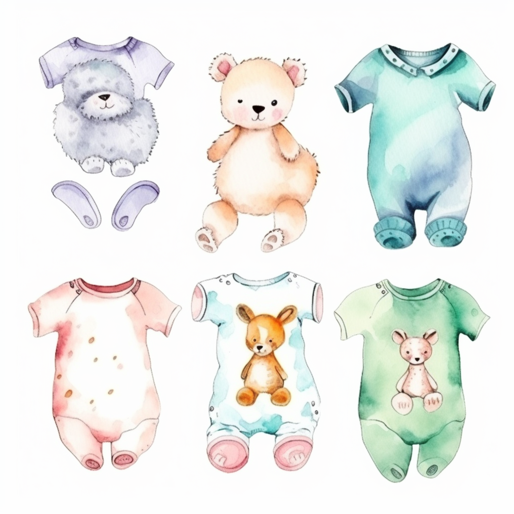 onesies cliparts
