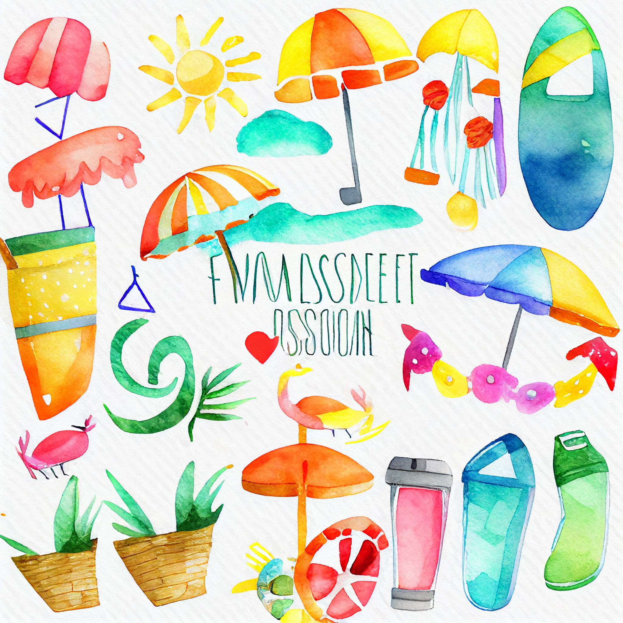 cute sunshine cliparts