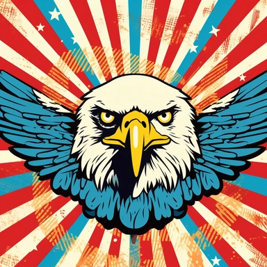 american eagle clipart american eagle clip art free usa emblem, in the style of butcher billy, poured, roger deakins, david yarrow, mixed patterns, positive/negative space, patriotic