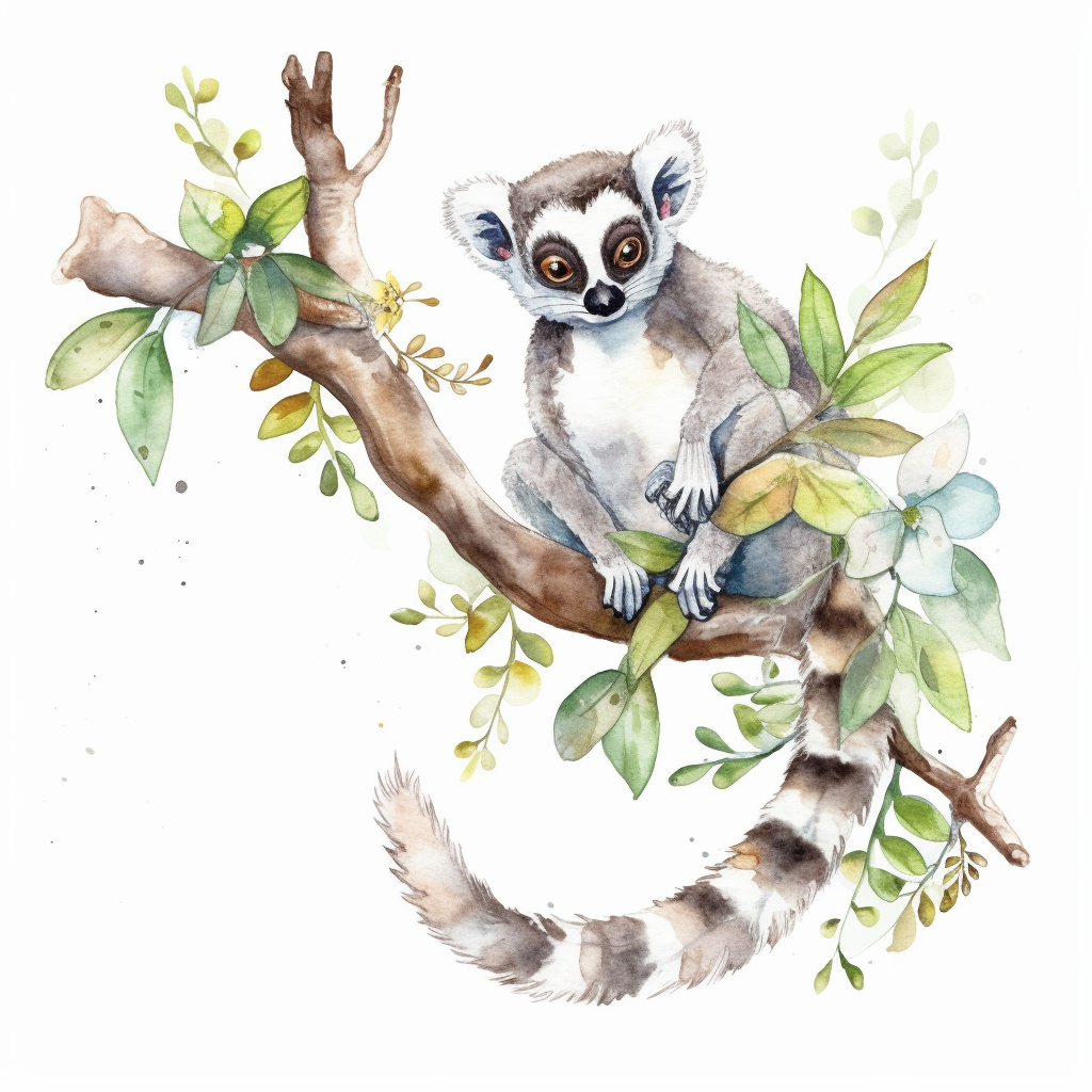 lemur clipart