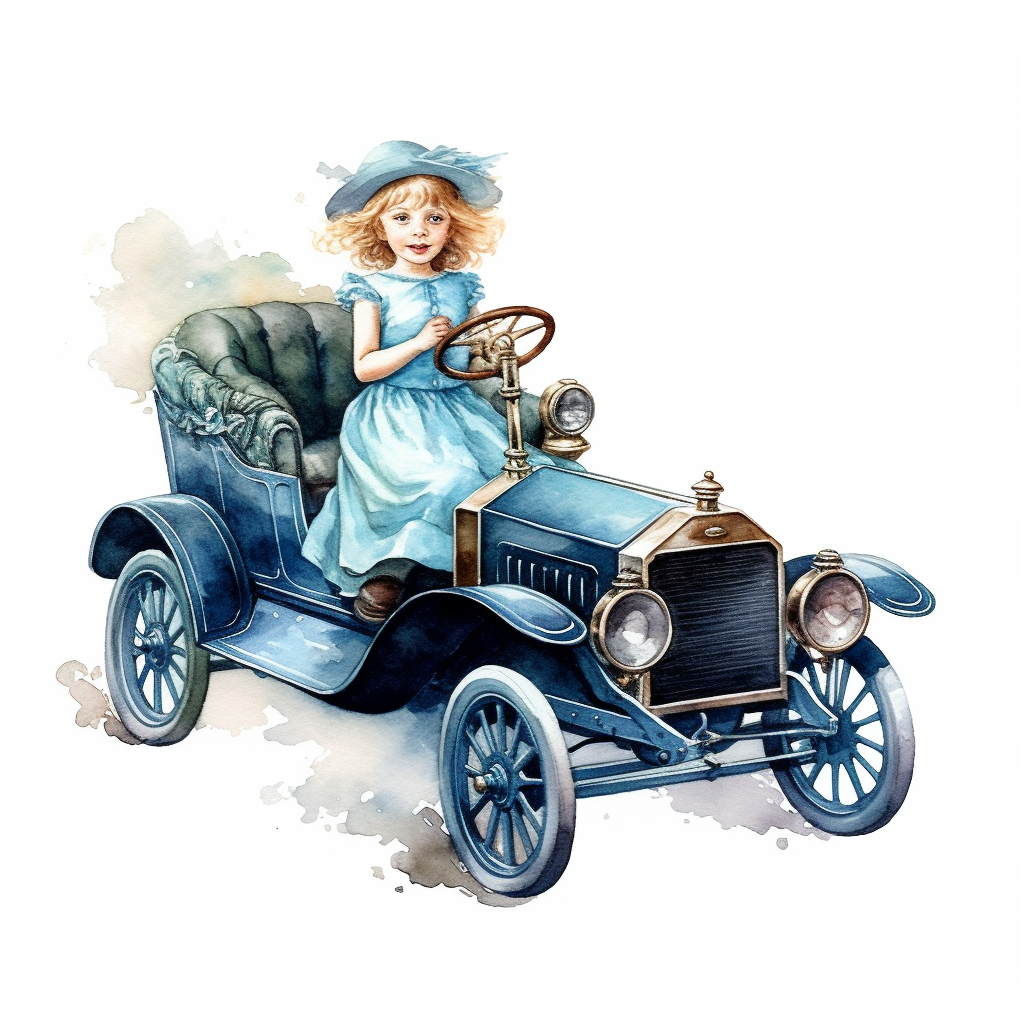 car driving clipart