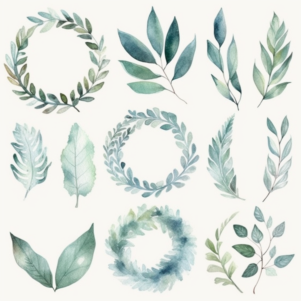 laurel wreath cliparts