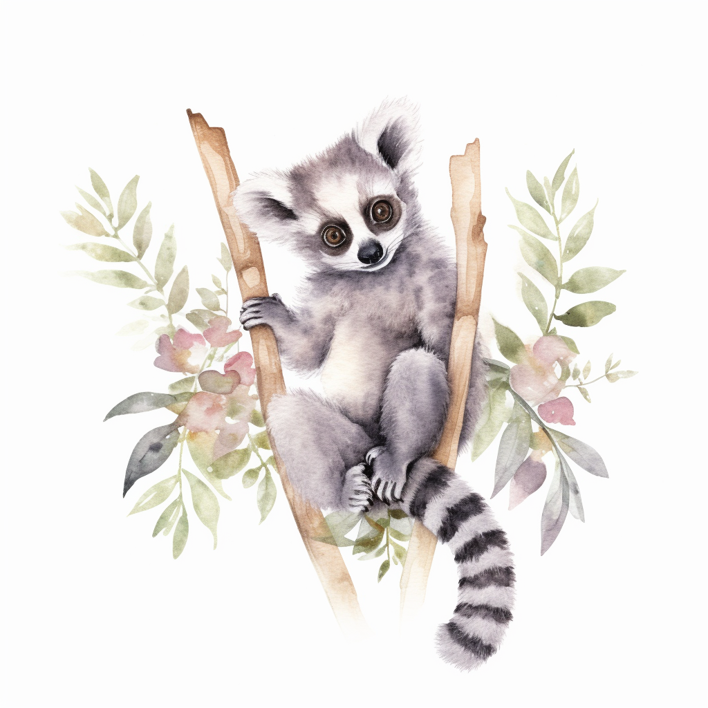 lemur clipart