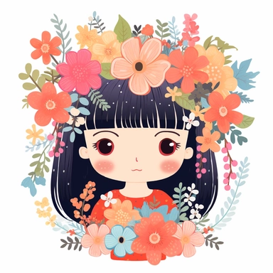 Beautiful floral bouquet clipart in the style of hikari shimoda, featuring an assortment of exquisite flower arrangements, perfect for Mother's Day cards and gifts.
