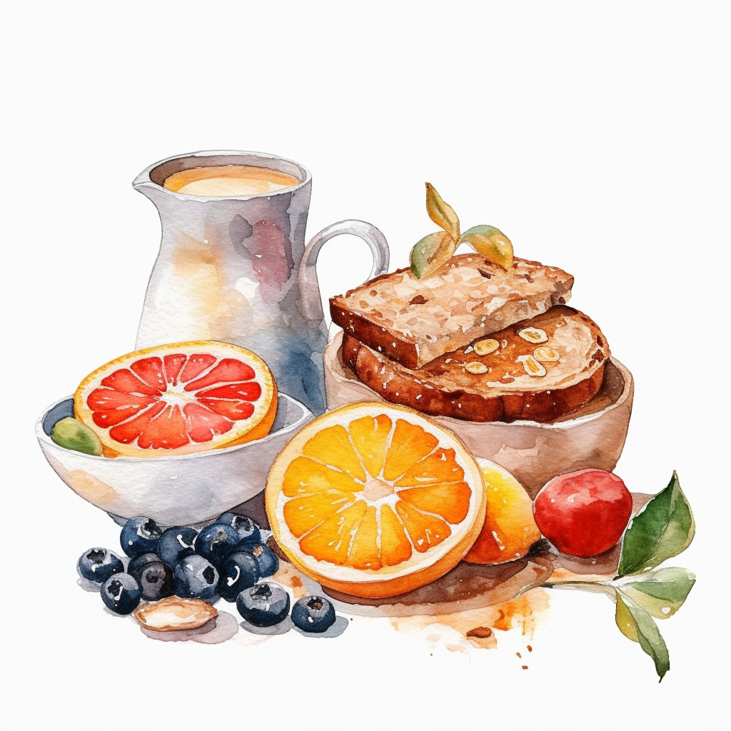 breakfast food clipart
