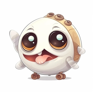fantasy happy cute airplane mamal face, cartoon, clipart, mascot, isolated on white background