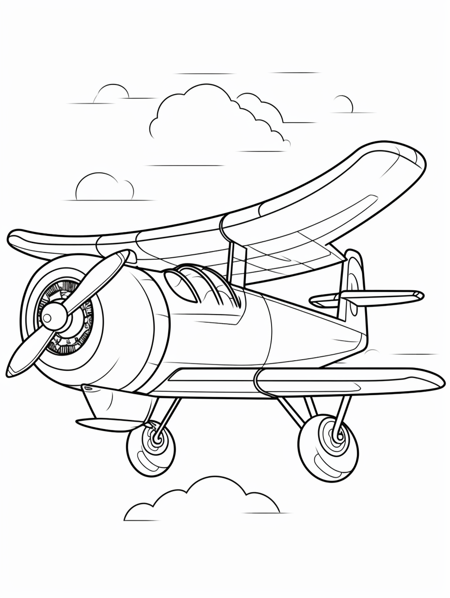 black airplane cliparts