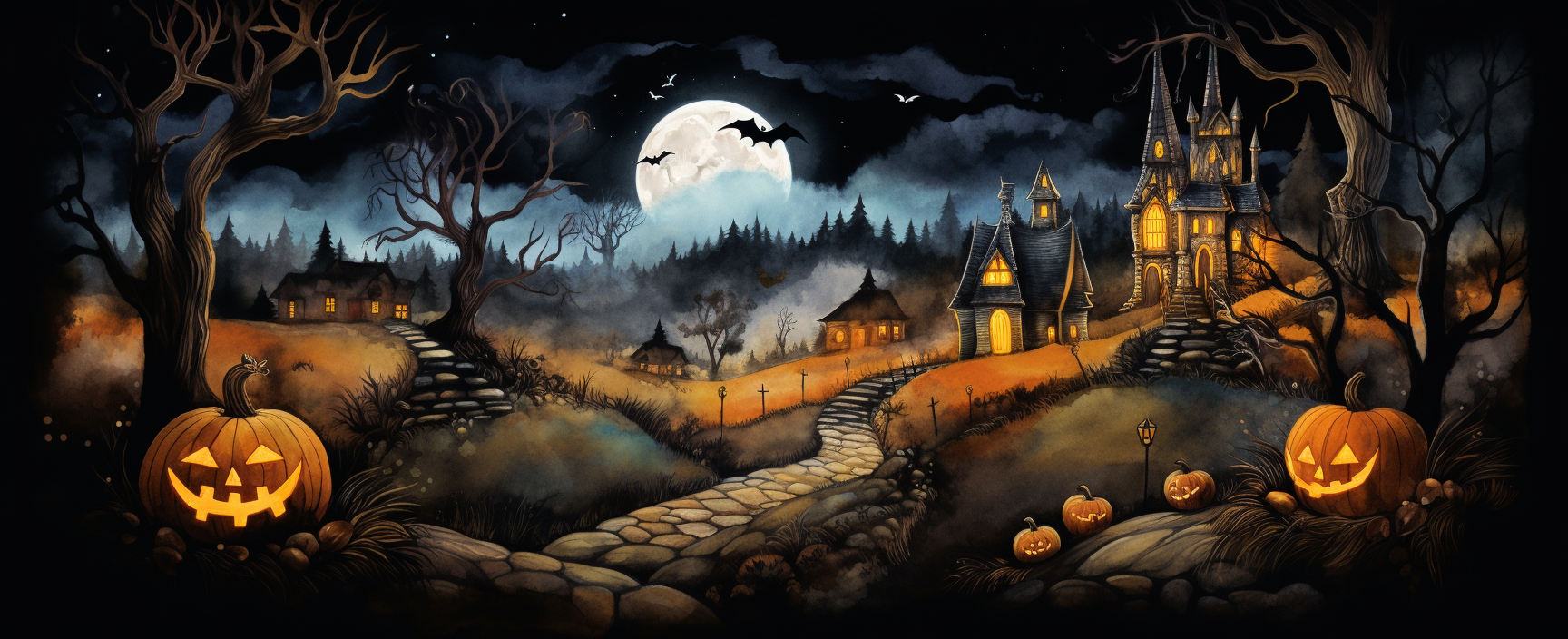 halloween background clipart