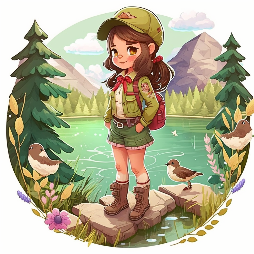 girl scout cliparts