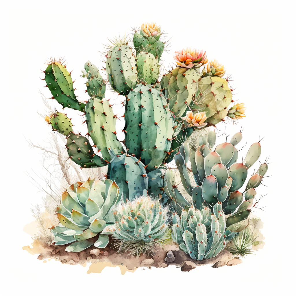 cacti cliparts