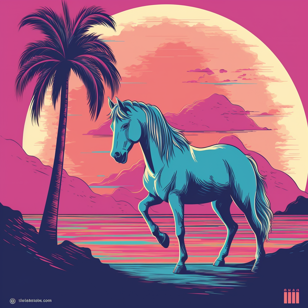 elegant unicorn cliparts