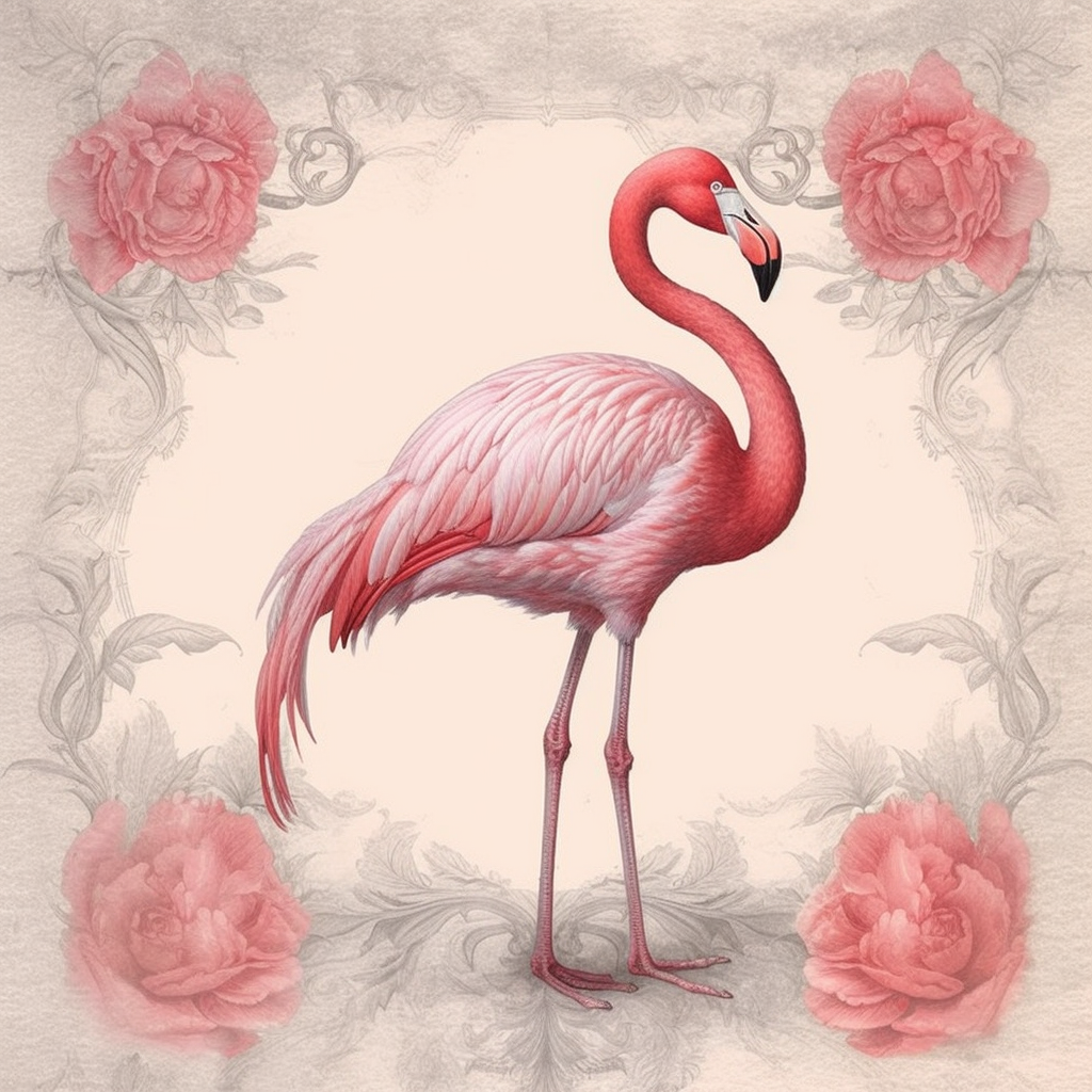 flamingo clipart