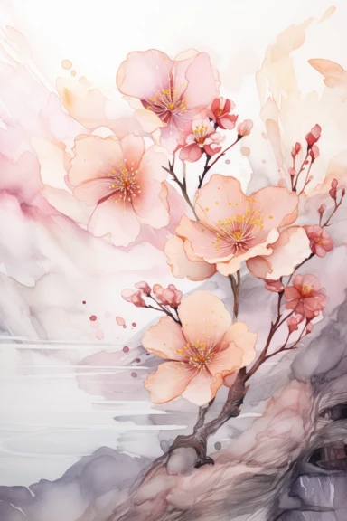 beautiful gorgeous alcohol ink of gold serene nature scene with a central focus on a pink icebird, gentle wave , minimalist style, crystals, glam, glossy, glitter texture, liquid ink clipart, modern and stylish design, bright colors, 300 dpi, clear decoration, clear white background, highly detailed digital art, 8k