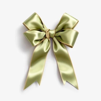 one biggest huge thin ribbon light khaki green bow delicate long long tail silk ribbon clipart transparent png aesthetic truly timeless elegance premium luxury ornate photo realistic honestly reality consistent quality unique exquisite iridescence individuality array of rich treasured throughout the ages refinement symbolizing luxury glamour allure wonders oluminous quality light in a myriad of enchanting royal jewelry delicate polished sophistication simple fine craftsmanship visual appeal puri
