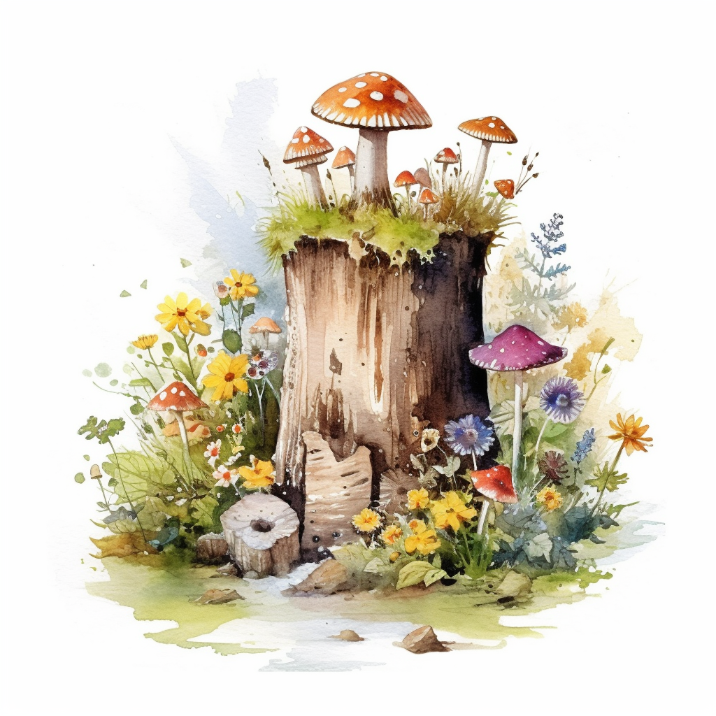 landscape drawing cliparts