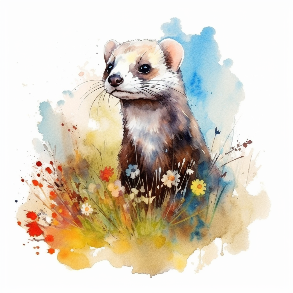 ferret clipart