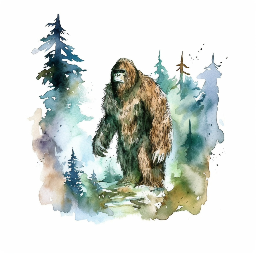 bigfoot cliparts