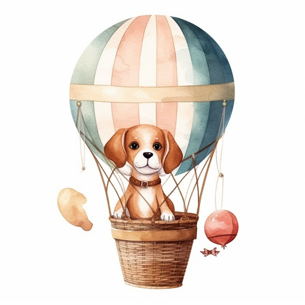 balloon dog cliparts