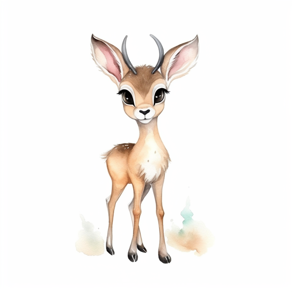 gazelle cliparts