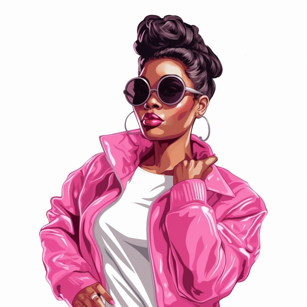 hair bun cliparts