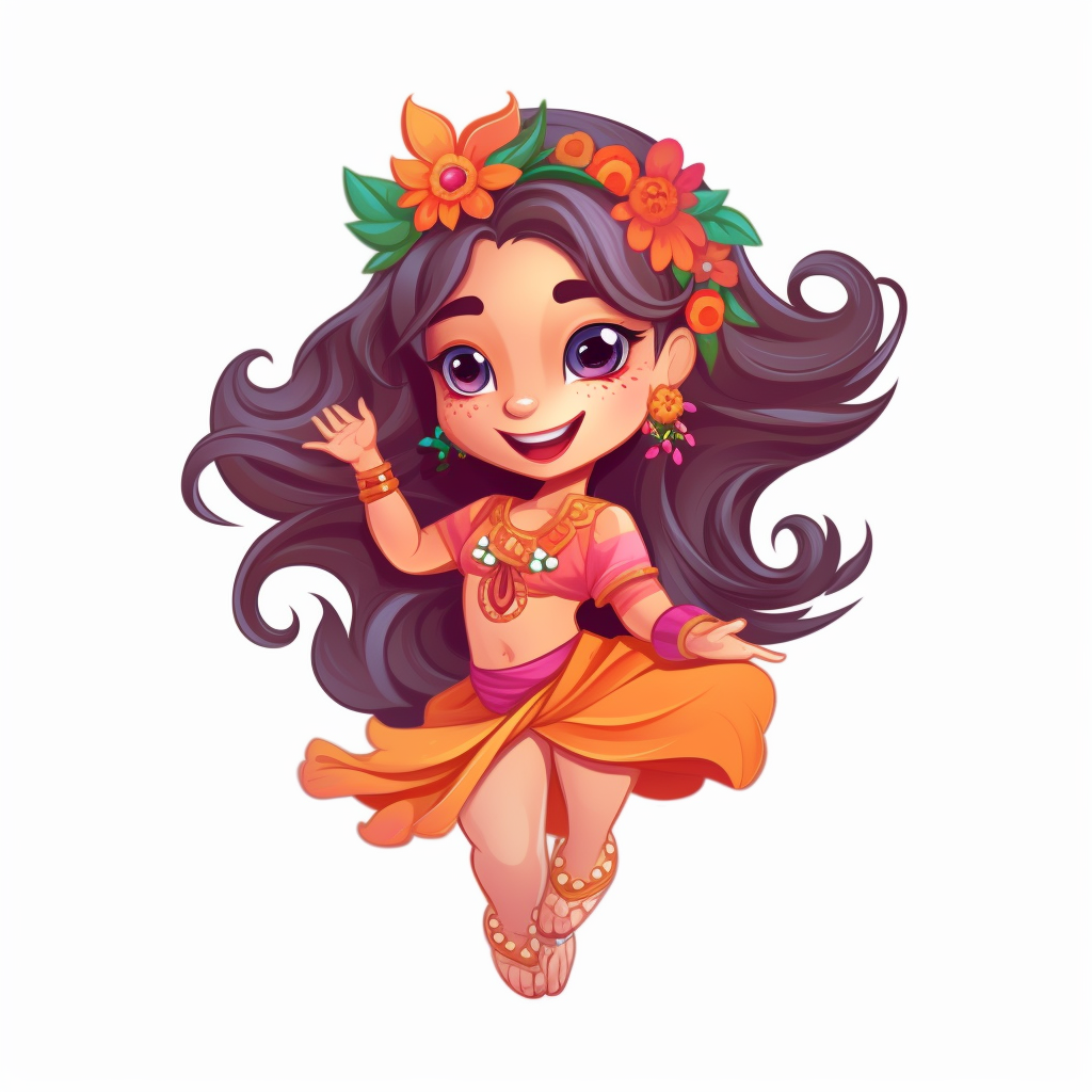 girl dancer cliparts