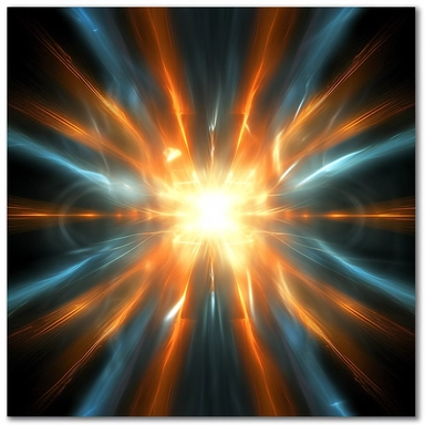 Clipart, A pulsar emitting bright beams of light, hyperrealistic, hyper high definition