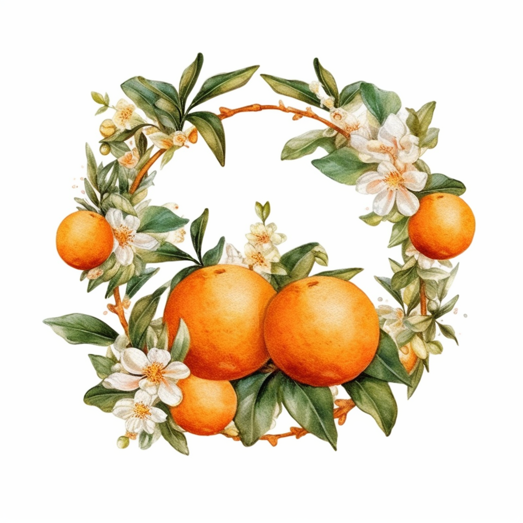 fruit orange cliparts