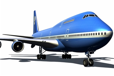 High-resolution, photorealistic clip art of a [airplane], isolated on a clean [white] background, this image features no border, frame, text, or typography, ensuring a clean and clear visual, the expert lighting and texture details showcase object simplicity