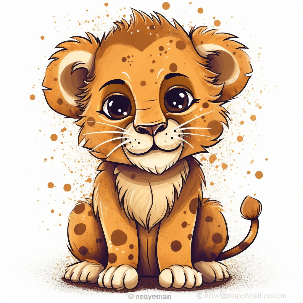 african lion cliparts