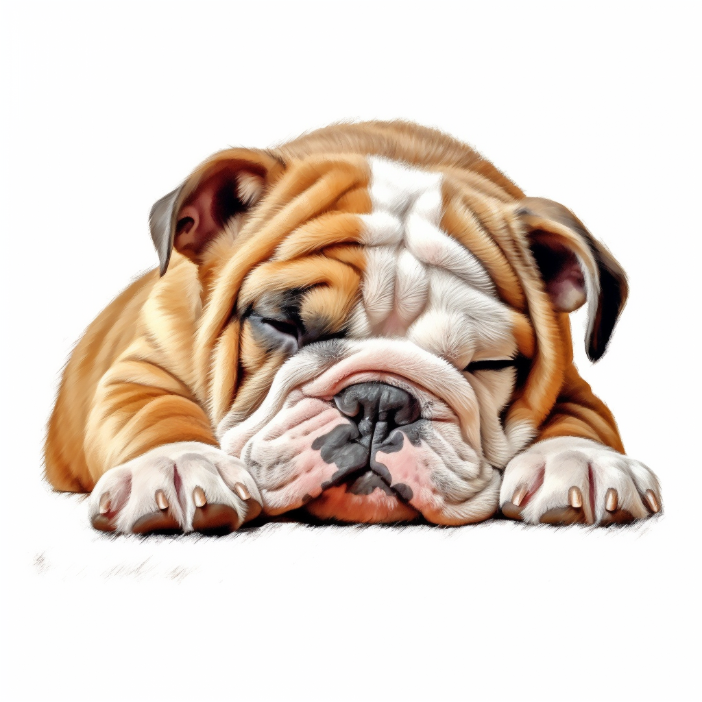 bulldog puppy cliparts