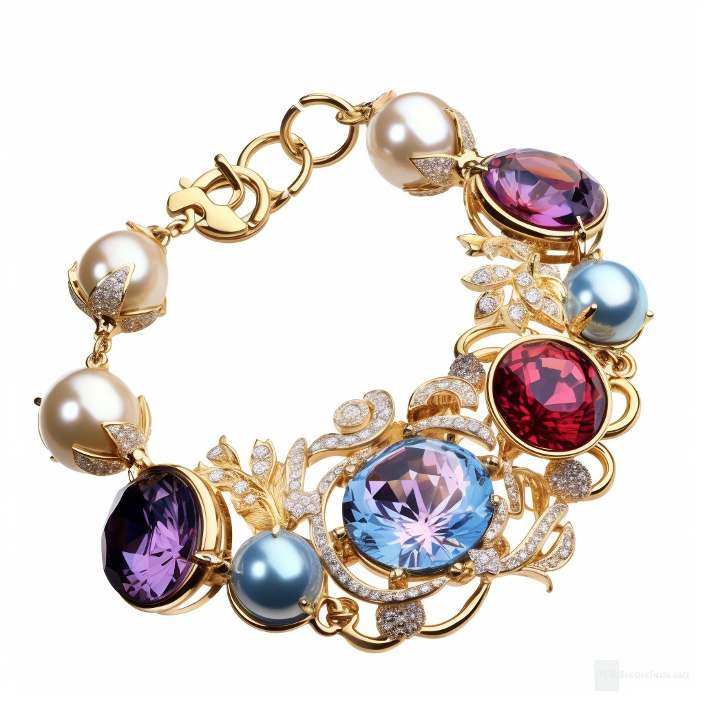 cliparts pearl bracelets