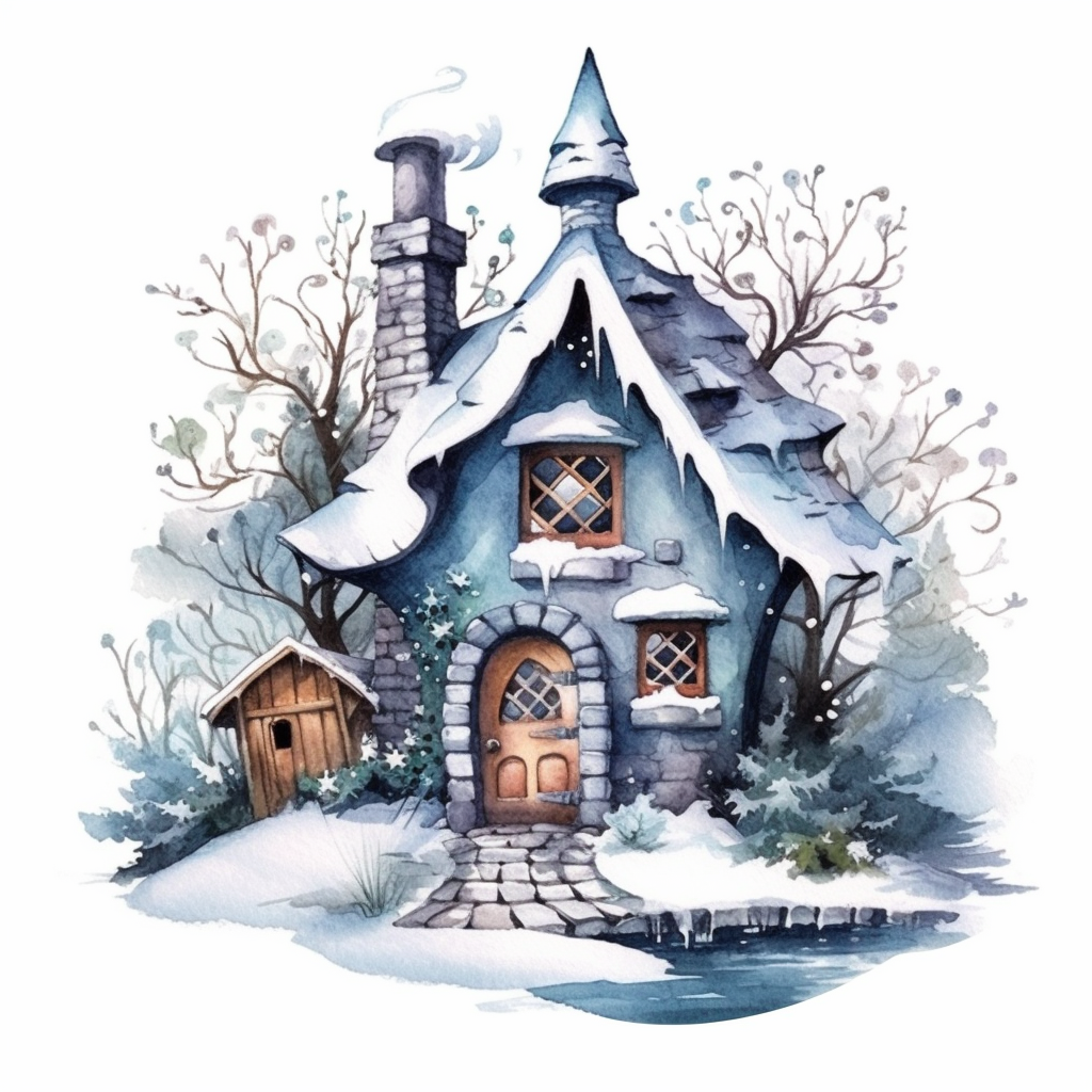 frozen background cliparts
