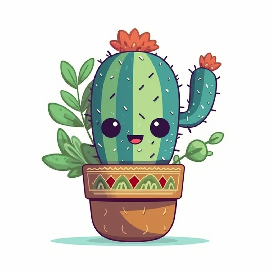 mexican cactus cliparts