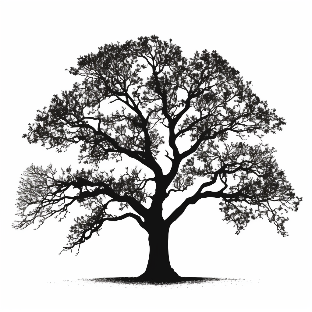 oak tree clipart