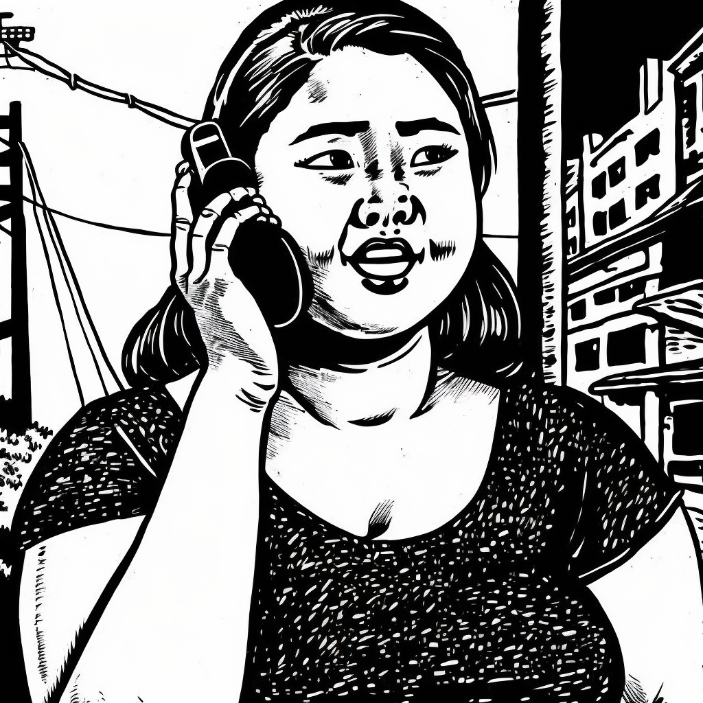 girl phone cliparts