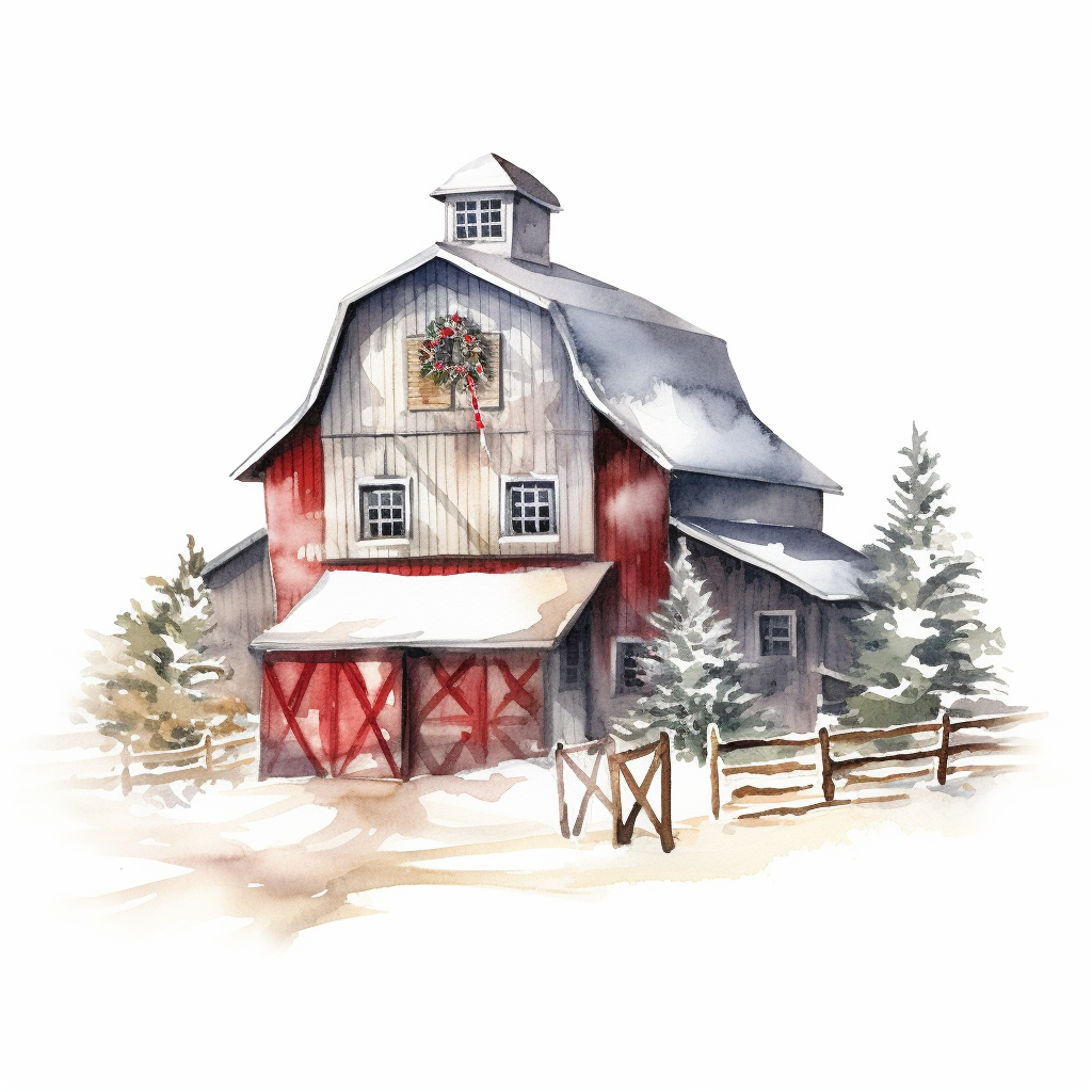 farm barn cliparts