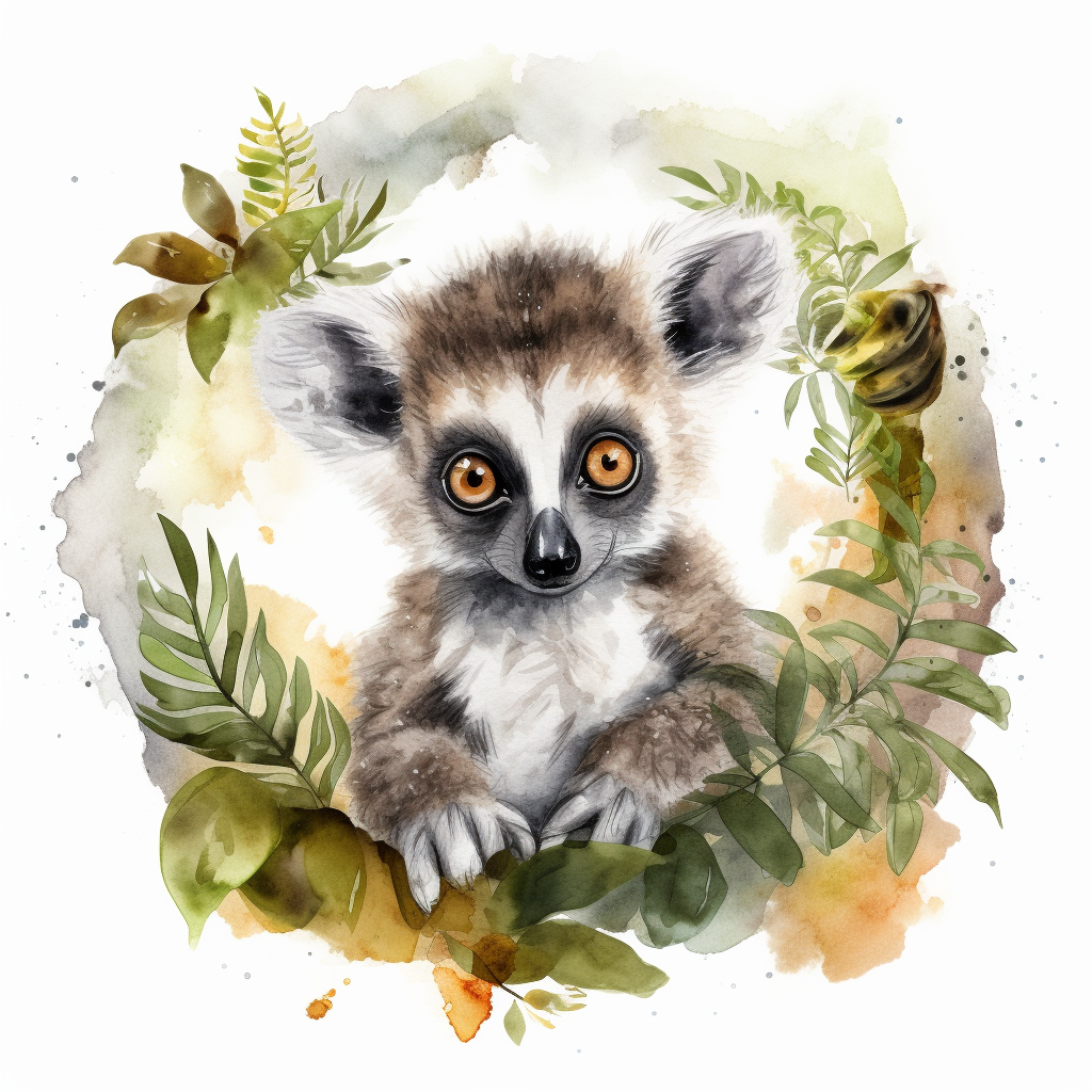 lemur clipart